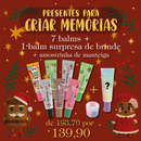 Kit Presentes para Criar Memórias - Natal Tik Balm