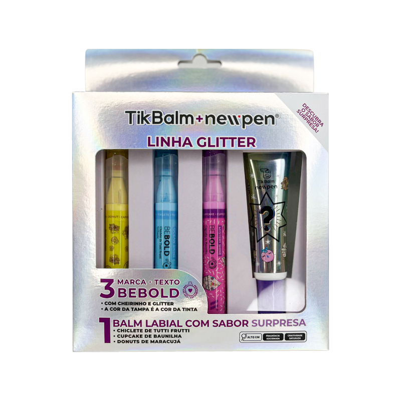 TikBalm & New Pen: Canetas Perfumadas + Balm Labial Misterioso