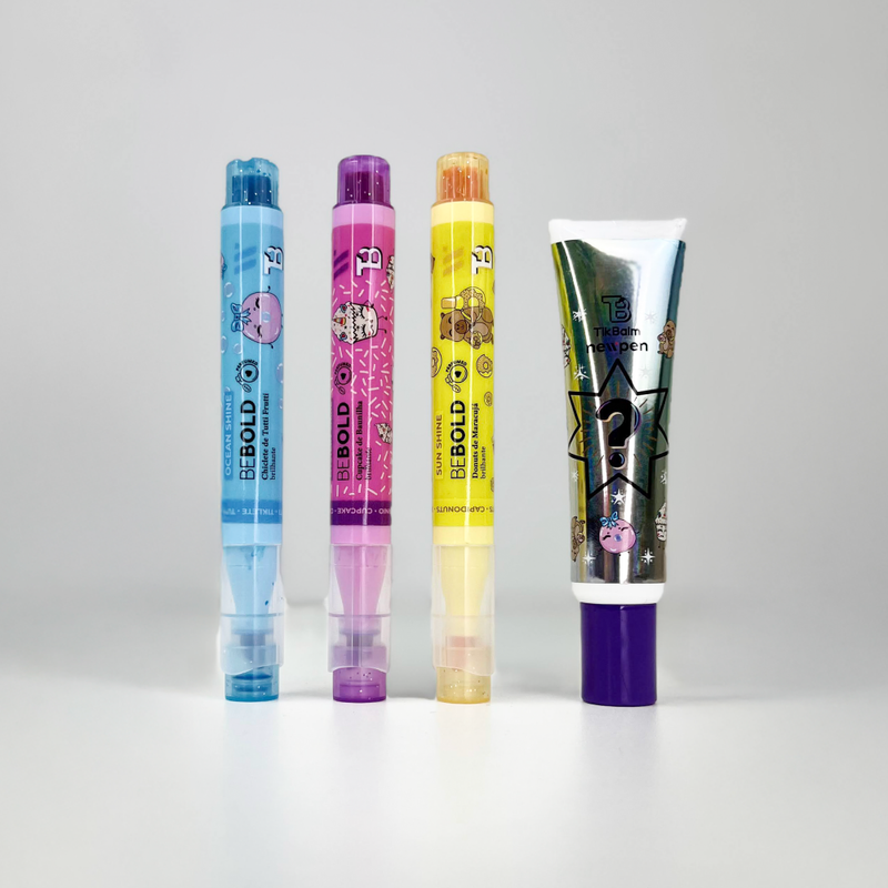 TikBalm & New Pen: Canetas Perfumadas + Balm Labial Misterioso