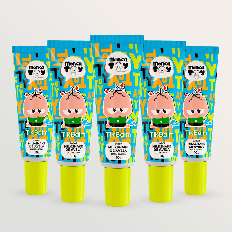 Kit 5 Balms Labiais - Mônica Toy - TikBalm